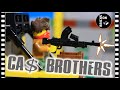 Ca$ Brothers Bank Escape Crazy Robbery Heist Bomb Lego City Police Chase Stop Motion Animation