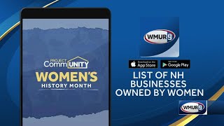 NH women-owned businesses list now on WMUR.com, WMUR app