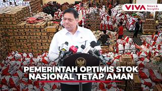 Airlangga Sebut Stok Beras Aman Meski Bansos Digelontorkan Besar-besaran