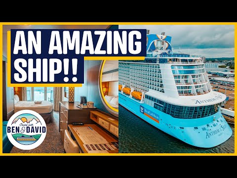 Video: Anthem of the Seas utomhuspooldäck och exteriörer