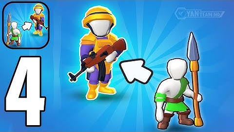 Army Evolution: Clash of Ages - Gameplay Walkthrough Part 4 Army Commander (Android,iOS)