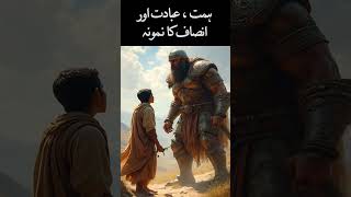 Prophet Dawood (A.S) a model of #courage worship, #justice and gratitude to #allah #viral #shorts
