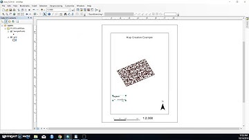 ArcMap Tutorial: Creating a Map Layout and Export as PDF