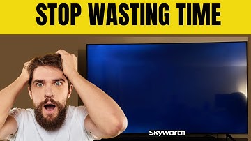 Skyworth TV Black Screen FIXED! Easy Step-by-Step Guide