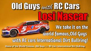 Losi Nascar on Our Dirt Oval-Wow!