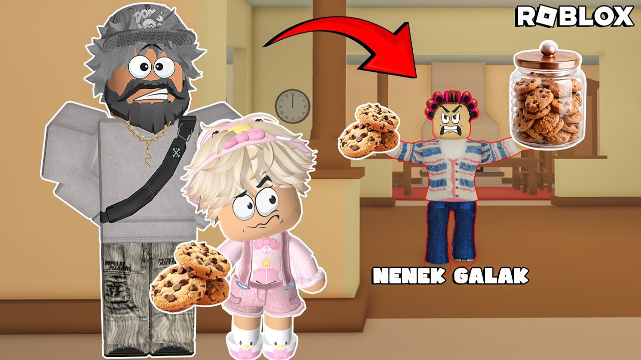 AKU DAN @ACILPINK DIAM-DIAM MENCURI KUE DARI NENEK SAMPE NGAMUK !!