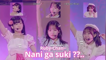 Ruby-Chan~ Nani ga suki ?... (Original) Doksli 🤭