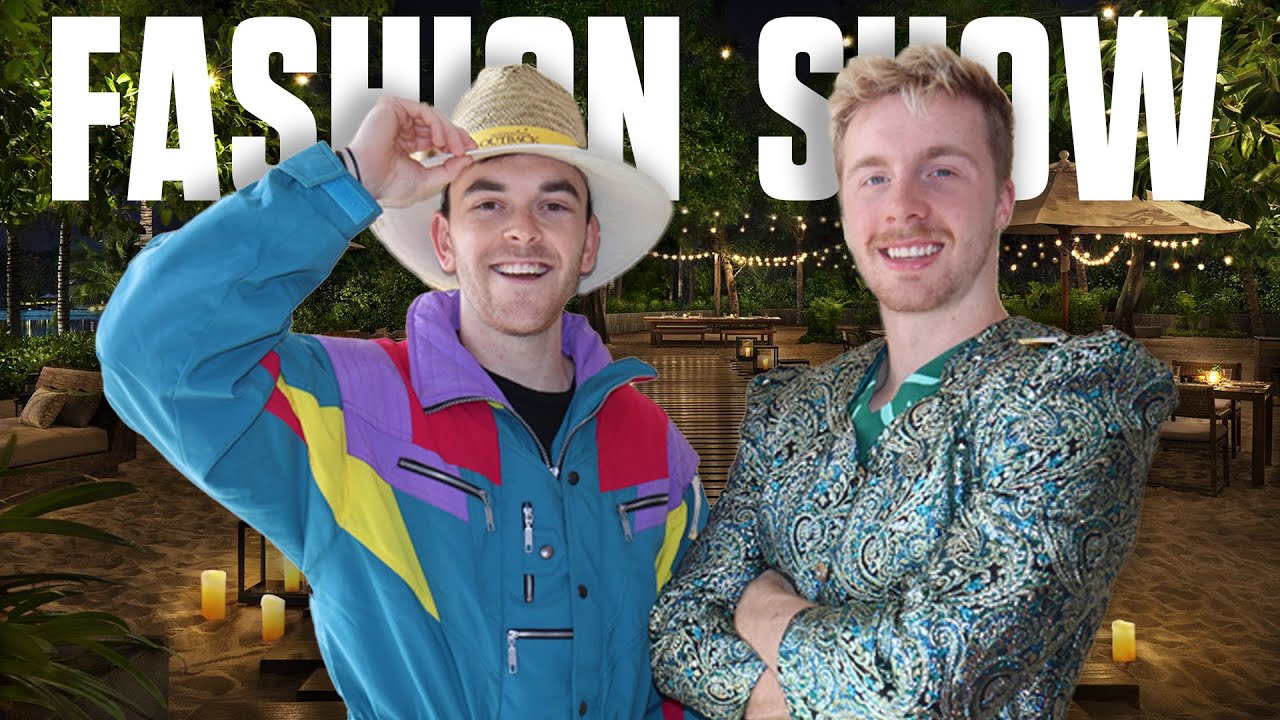 We Built a Fashion Show in our Backyard!