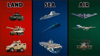 Every Military Vehicle Type Explained — Land, Sea, Air