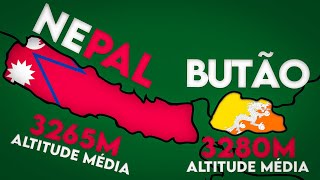 POR QUE o BUTÃO é o PAÍS com a PIOR GEOGRAFIA do MUNDO!