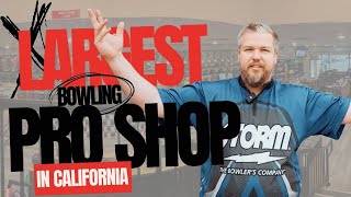 LARGEST Bowling Store in California! Any bowlers dream pro shop.