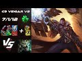 Cloud9 Veigar v2 TOP Jayce vs Rengar - EU Grandmaster Patch 26.10