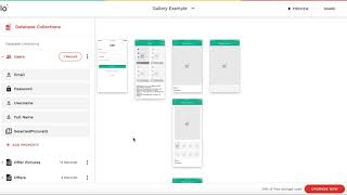 Image Gallery examples in Adalo, part 2: under the hood - app overview screenshot 4