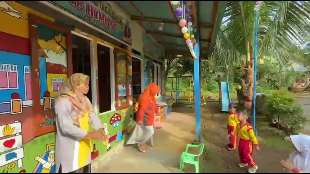 Kegiatan Senam Pagi ( TK HUMHAZ )