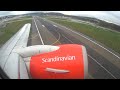 [FLIGHT TAKEOFF] SAS 737-700 - Overcast Zurich Takeoff to Stockholm (THANK YOU 20K+ SUBS)