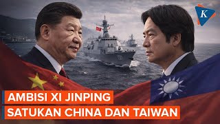 Asia Timur Memanas, Xi Jinping Tegas Ingin Penyatuan China dan Taiwan