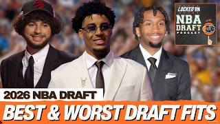 2026 NBA Draft Landing Spots: Best Fits, Bad Fits & Second Round Steals