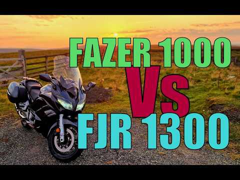 Yamaha FJR 1300. Fazer 1000 v FJR 1300