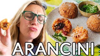 How To Make Arancini (Italian Fried Risotto Balls)