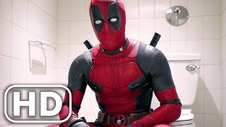 Deadpool Acts Unhinged In The Bathroom Scene 4K (2025)