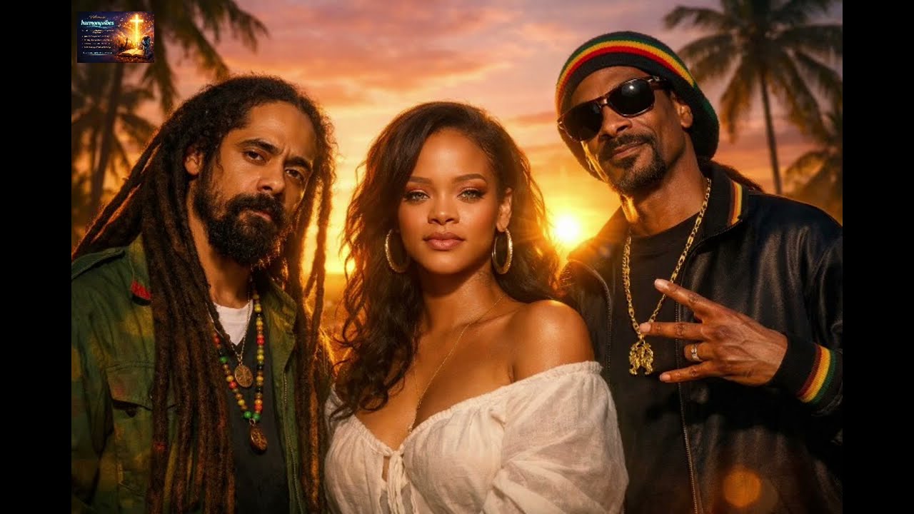 Damian Marley ft Rihanna & Snoop Dogg - PEACE TO ALL NATIONS (official AI music videos lyrics) 2025