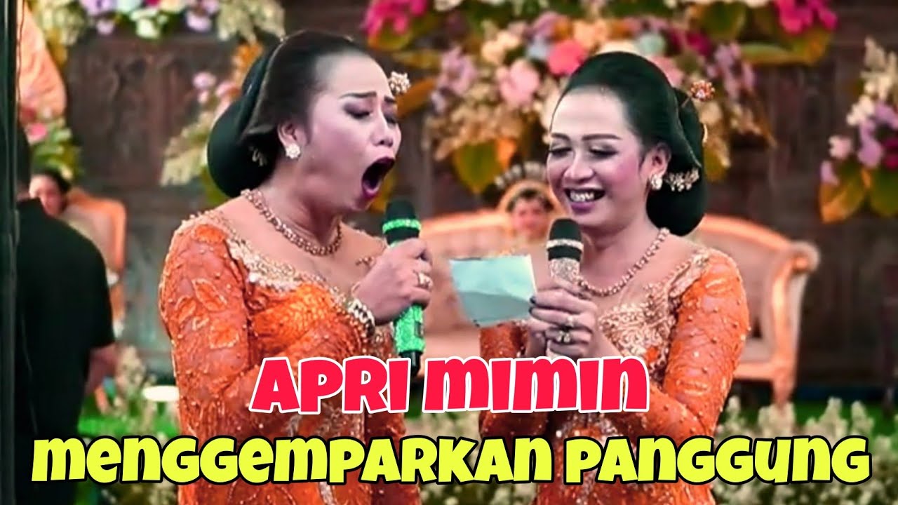 APRI MIMIN TERBARU,PANGGUNG PEWAYANGAN GEMPAR