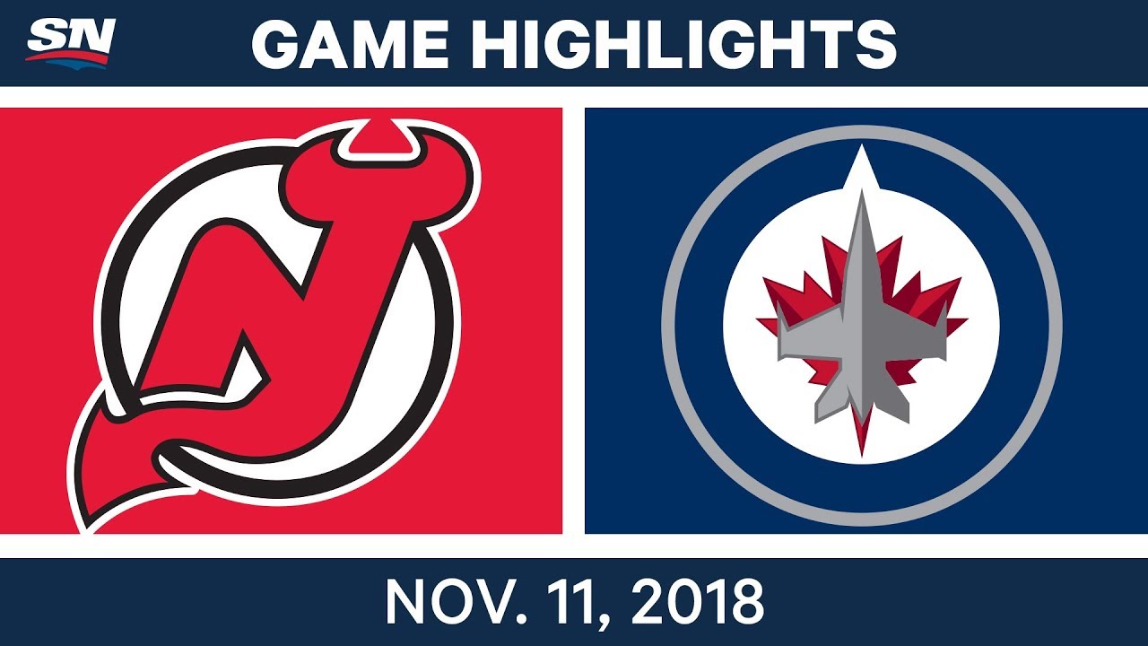 NHL Highlights Devils vs. Jets Nov. 11, 2018 YouTube