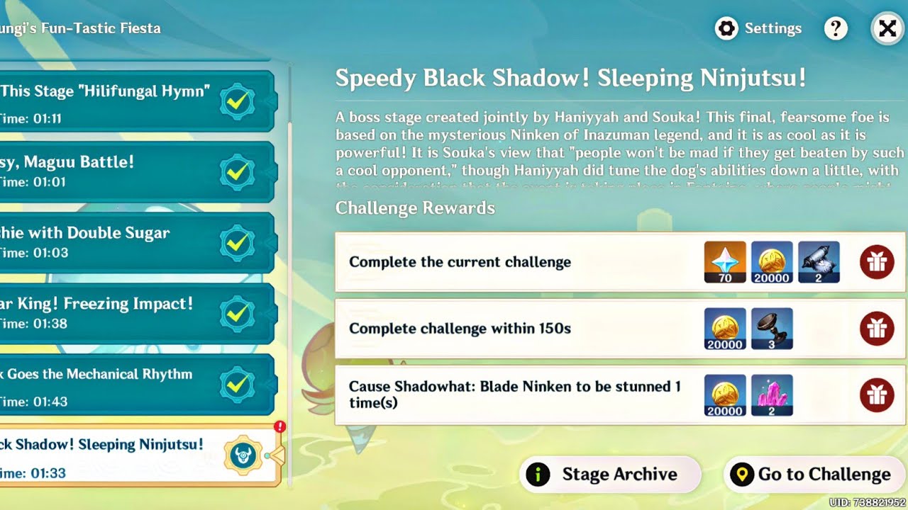 Extraordinary Speedy Black Shadow Sleeping Ninjutsu Gallery