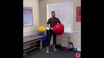 Wall Ball Isometric Squat | The Runer's Fix | Salt Lake City Utah Sport Chiropractic & Running Rehab