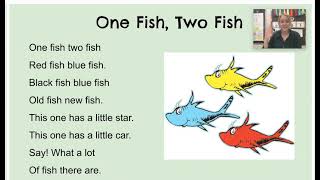 One fish, two fish poem