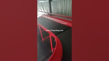 Customized carton  box transition conveyor big loading weight conveyor