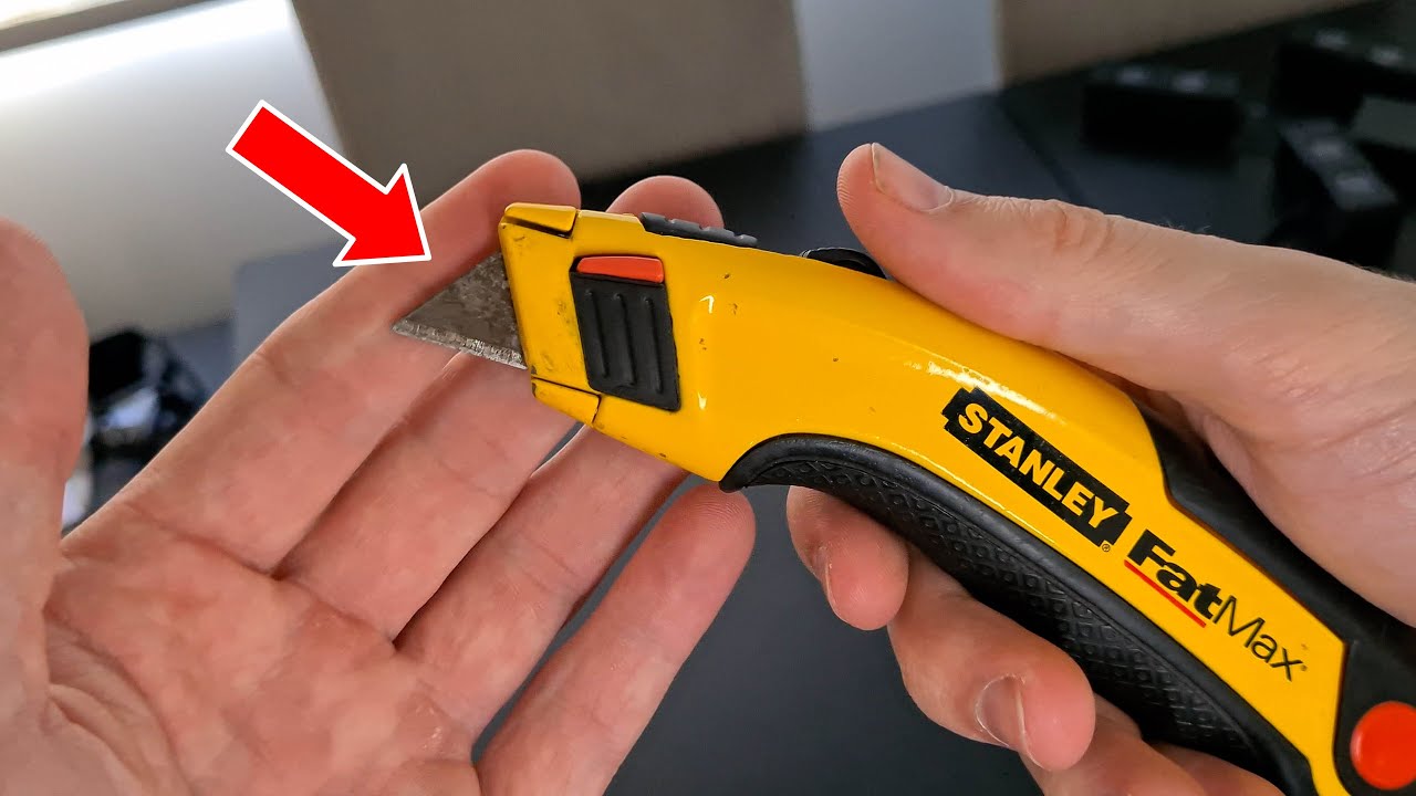 Unleashing Precision with the Stanley 10-778 FatMax Utility Knife! 