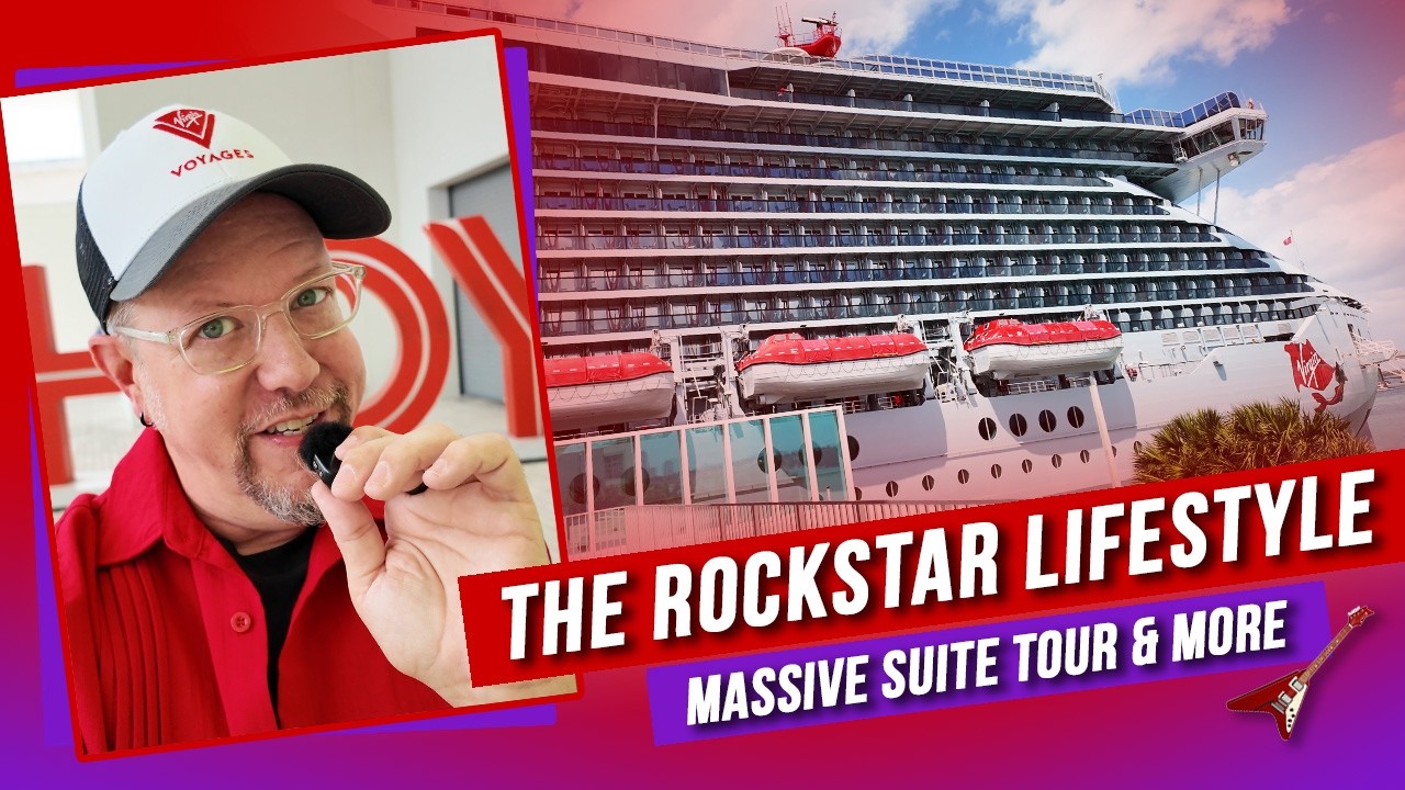Virgin Voyages Valiant Lady Ship Tour | Massive Rockstar Suite & Dining