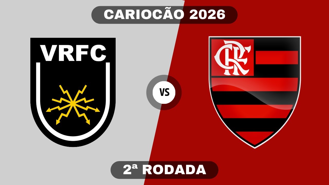VOLTA REDONDA x FLAMENGO | Cariocão 2026 | 2ª Rodada | Simulação PES 21