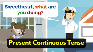 Present Continuous Tense English Speaking 3 | Learn English Through Conversation (For Beginners)