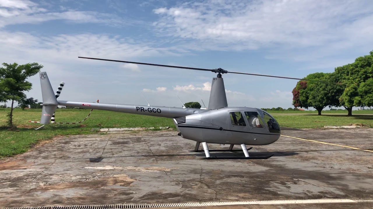Decolagem do R44 - PR-GCO - YouTube