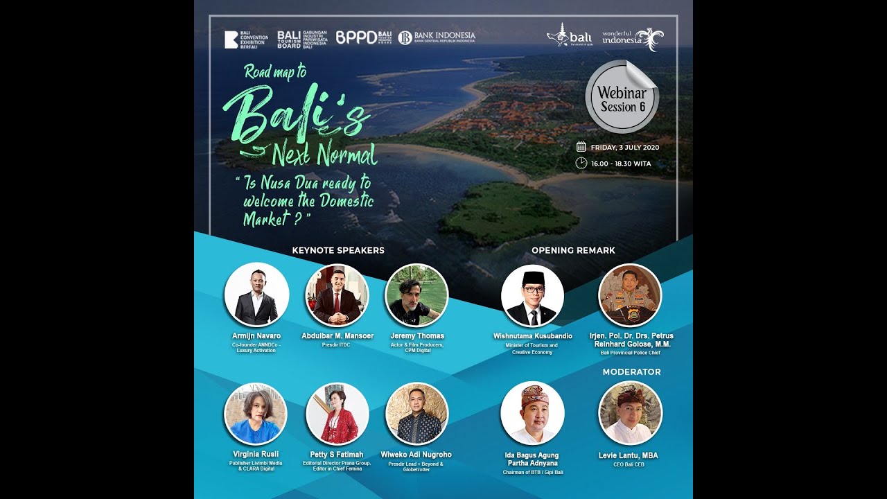 Road Map to Bali's Next Normal "Is Nusa Dua ready to welcome the