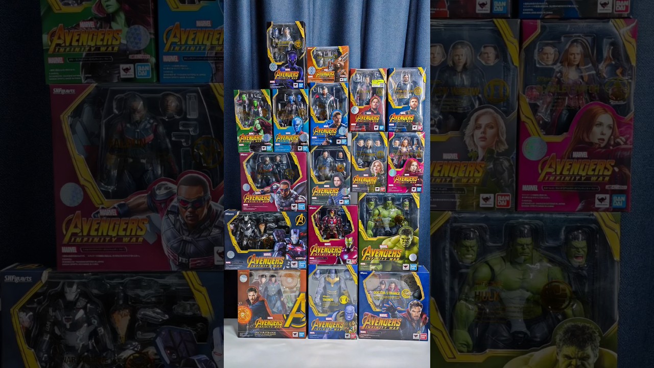 S.H.Figuarts Avengers Infinity War Collections 