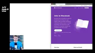 TJ VanToll plays around with Storybook.js | #twitch #stream