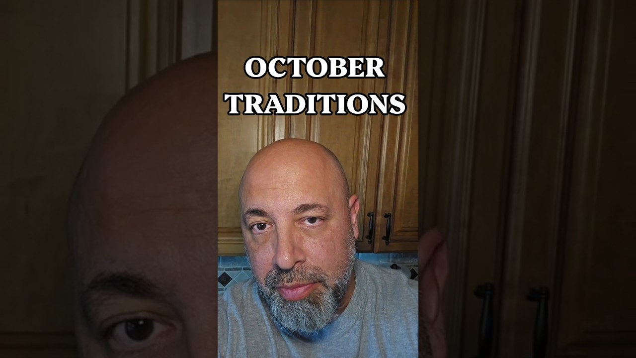 OCTOBER TRADITIONS #genx #october #halloween #danregancomedy