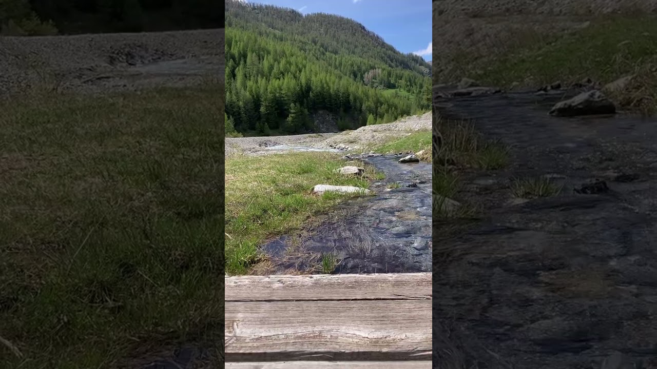 Rilassati nella natura•delicato rumore dell’acqua nelle montagne•ASMR 