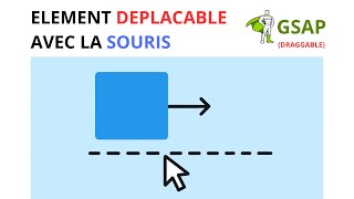 👉GSAP Draggable Tutorial : Rendre un élément déplaçable avec la souris | Bounds &amp; Container