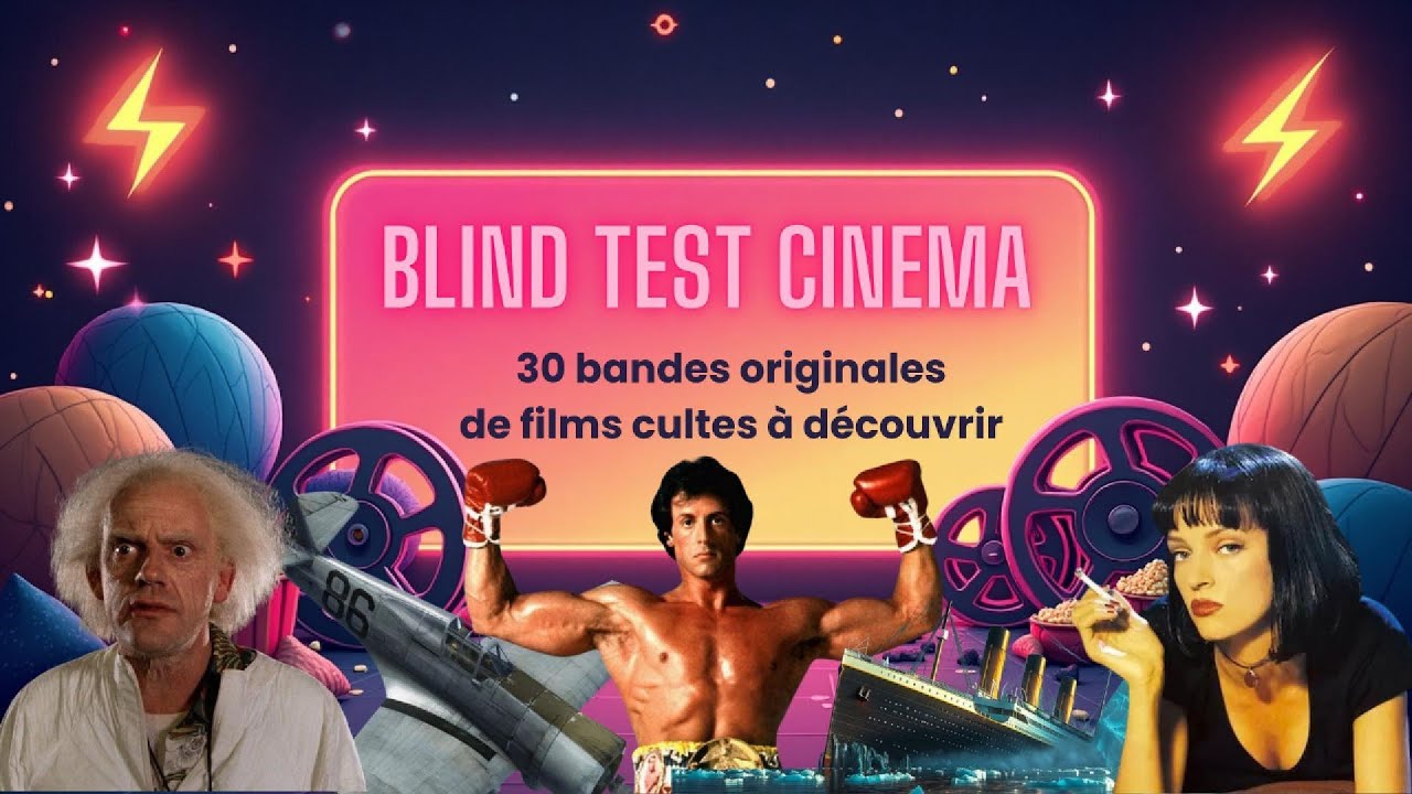 Blind Test Cinéma🎶 | Devine 30 Musiques Cultes de Films Légendaires !