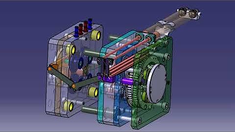 Injection mold - parts with inner thread - threaded core version