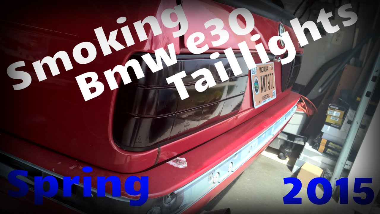 Παρακολούθηση Bmw E30 Spring Update: Smoking Tail Lights w VHT Night Shades(How To) Ep. 1 στο YouTube Παρακολούθηση Bmw E30 Spring Update: Smoking Tail Lights w VHT Night Shades(How To) Ep. 1 στο YouTube