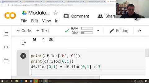 Python para todos - Módulo 4 - Aula 4 - Acessando dados da tabela: loc - indexação x iloc- ordenação