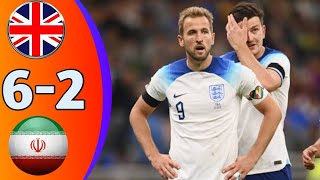 England Vs Iran 6-2 - Fifa World Cup 2022