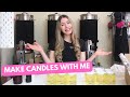I&#39;M BACK ❤️ Make Candles With Me For A Wholesale Order!