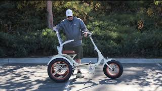 Fat Tire Recumbent Electric Trike Has Crazy Dimensions! The Measurements of this Brand New ETrike!
