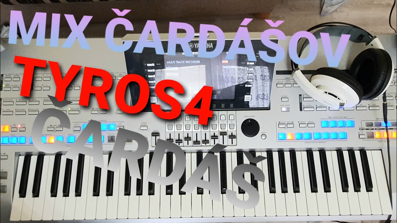 Gipsy Yamaha MIX Čardaše  skuška hibaj do nas, Mám já hrušku, Gipsy Culy, GIpsy Daniel Tyros 4